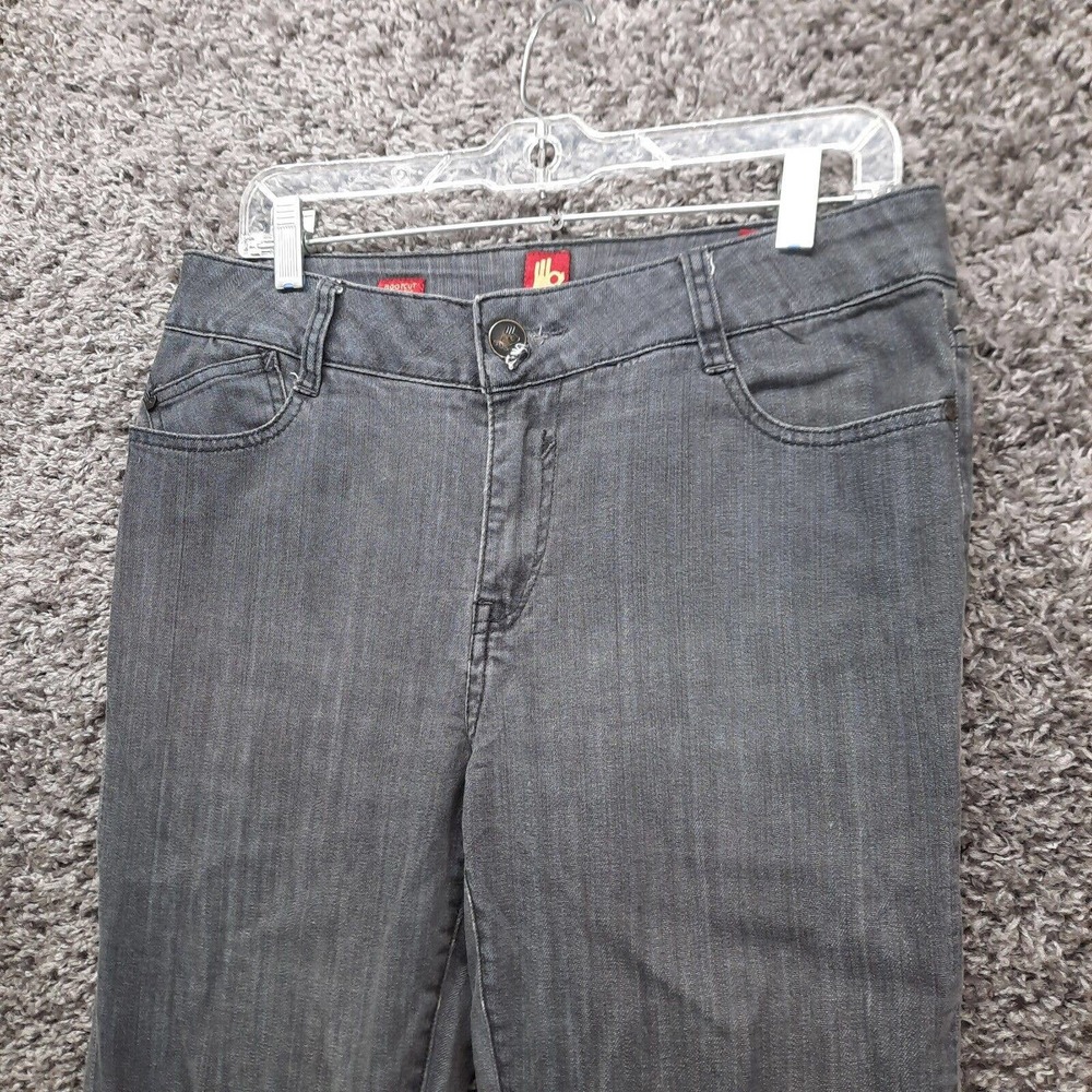 Vintage Sasson Ooh La La Jeans Women‎ 12 Black Bootcut Boogie Stretch 80s Pants